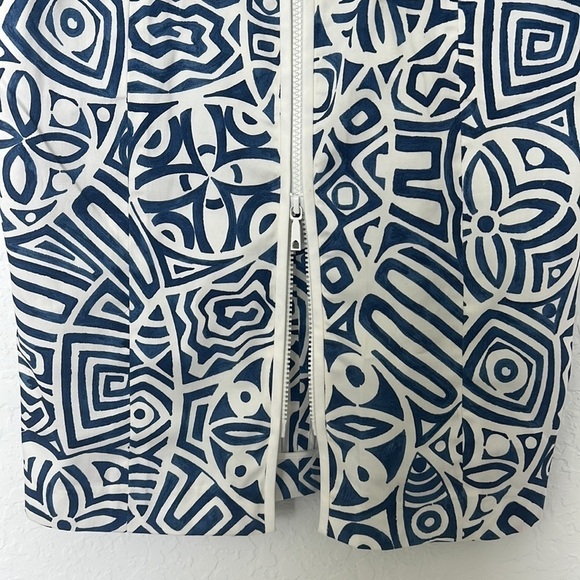 Lafayette 148 New York Sleeveless Full Front Zipper Mini Sheath Dress Size 2 - Picture 13 of 17